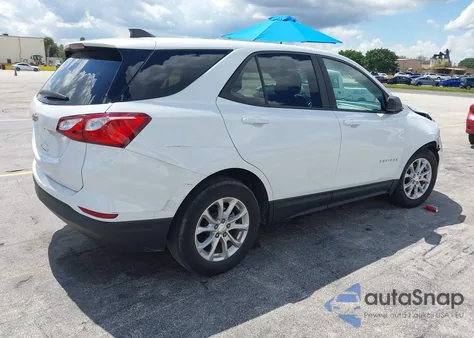 2021 Chevrolet Equinox Fwd Ls из США, поврежденный, VIN 2GNAXHEV7M6146385